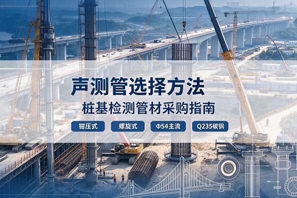 瓜州声测管选型标准