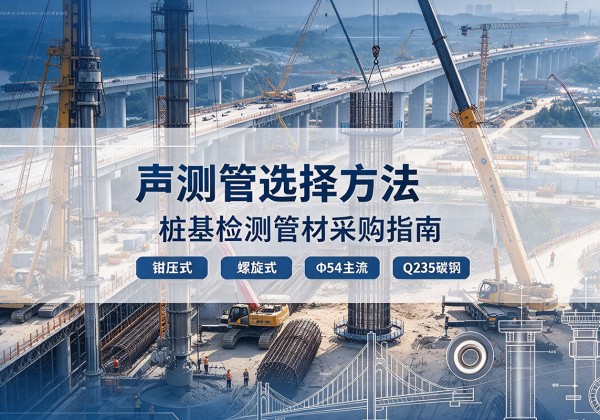 瓜州声测管选型标准